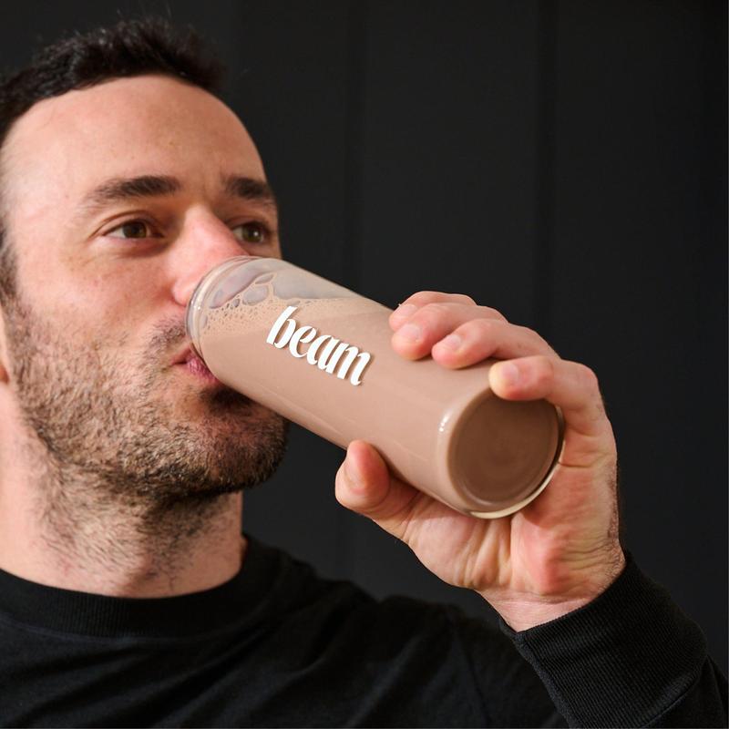 Beam 100% Grass-Fed Whey Protein - Strength & Post-Exercise Repair - Top-Rated Peanut Butter Flavor - 12 Servings