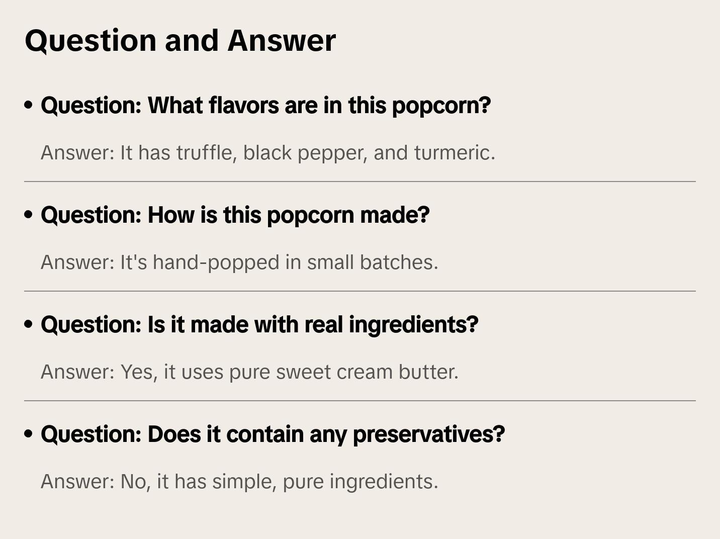 *NEW* 3 Truffle Butter with a Touch of Cracked Black Peppercorn Popcorn Bags