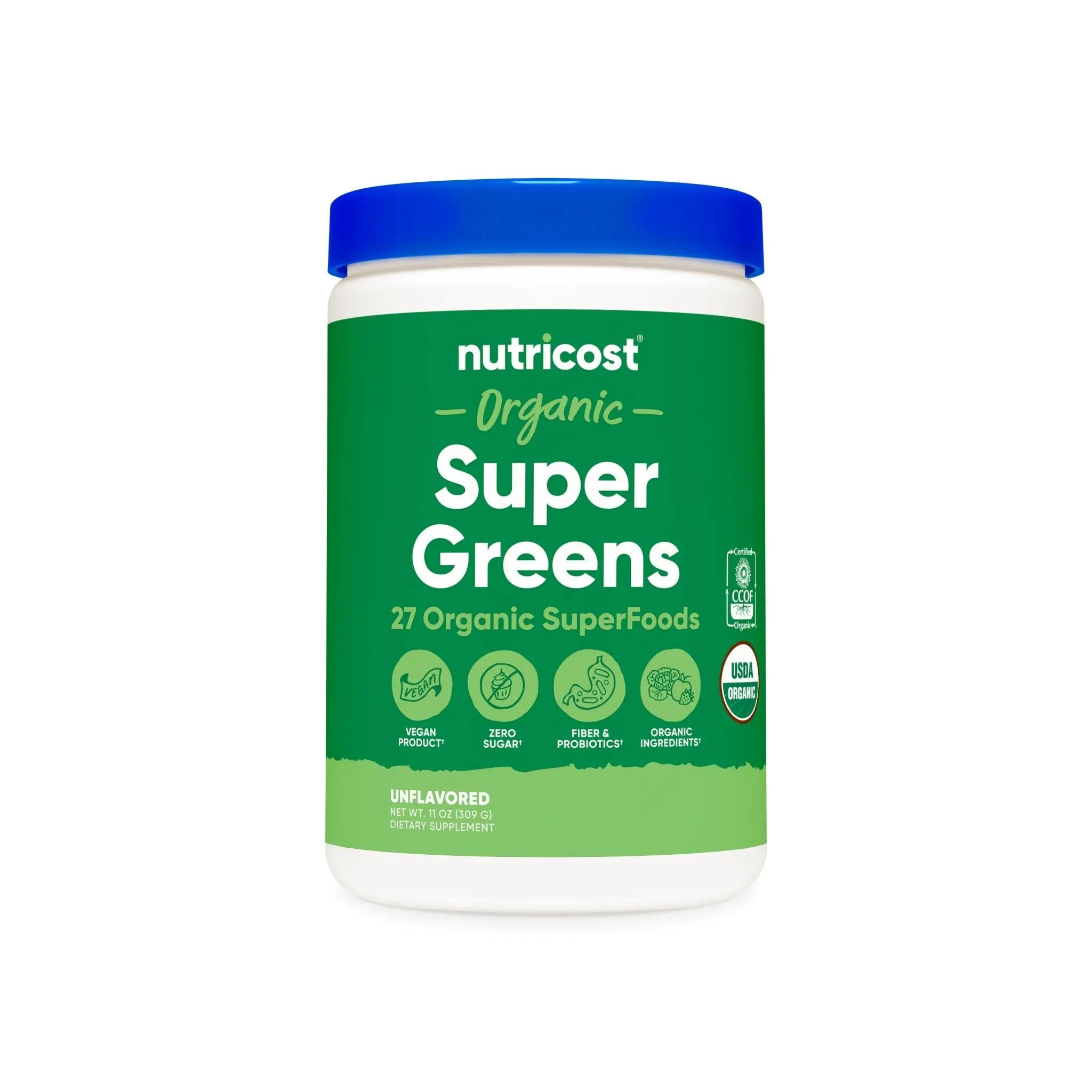 Nutricost Organic Super Greens Powder