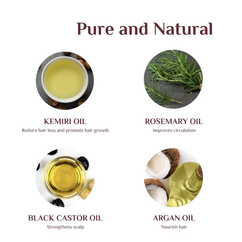 【Crazy Viral】BaliAga Kemiri Oil Hair Care Essential Oil From Bali For Hair Strengthen Hair/Nourish Scalp/Split End Care Plant Comfort Haircare Organic