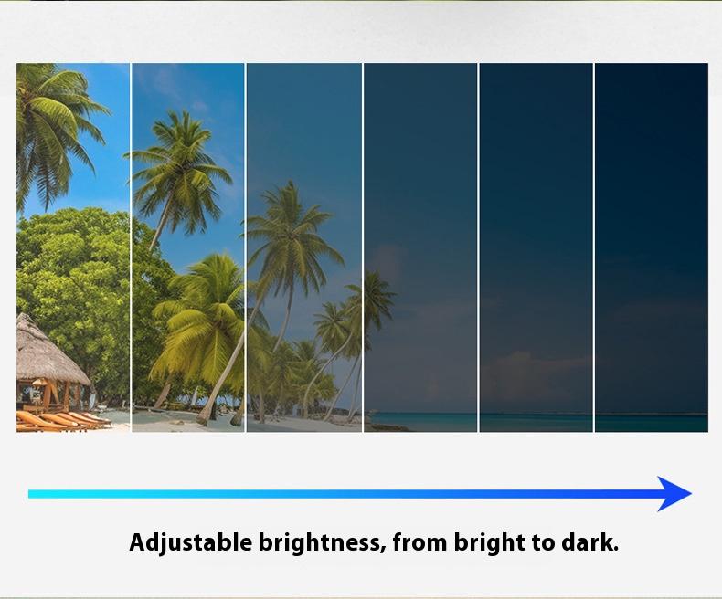 Vintage TikTok Famous! 9-Level Adjustable Polarized Sunglasses - Retro Polarized Lens for Outdoor Activities, Anti-Glare, 100% UV Protection