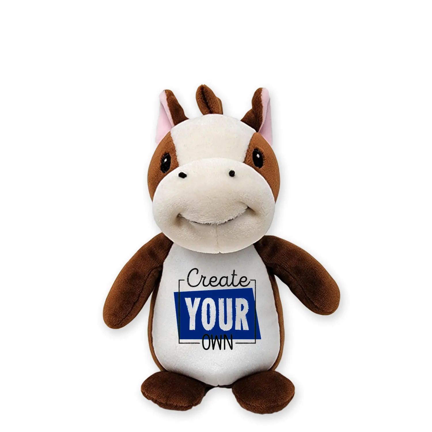 6" Create Your Own Brown Horse Squishy