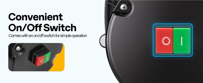 VIVOHOME 2.0HP 6500 GPH 115V Pool Pump, Self-Priming Energy Saving, 1.25" & 1.5" & 2" Inlet w/Strainer Basket for In/Above Ground Pools