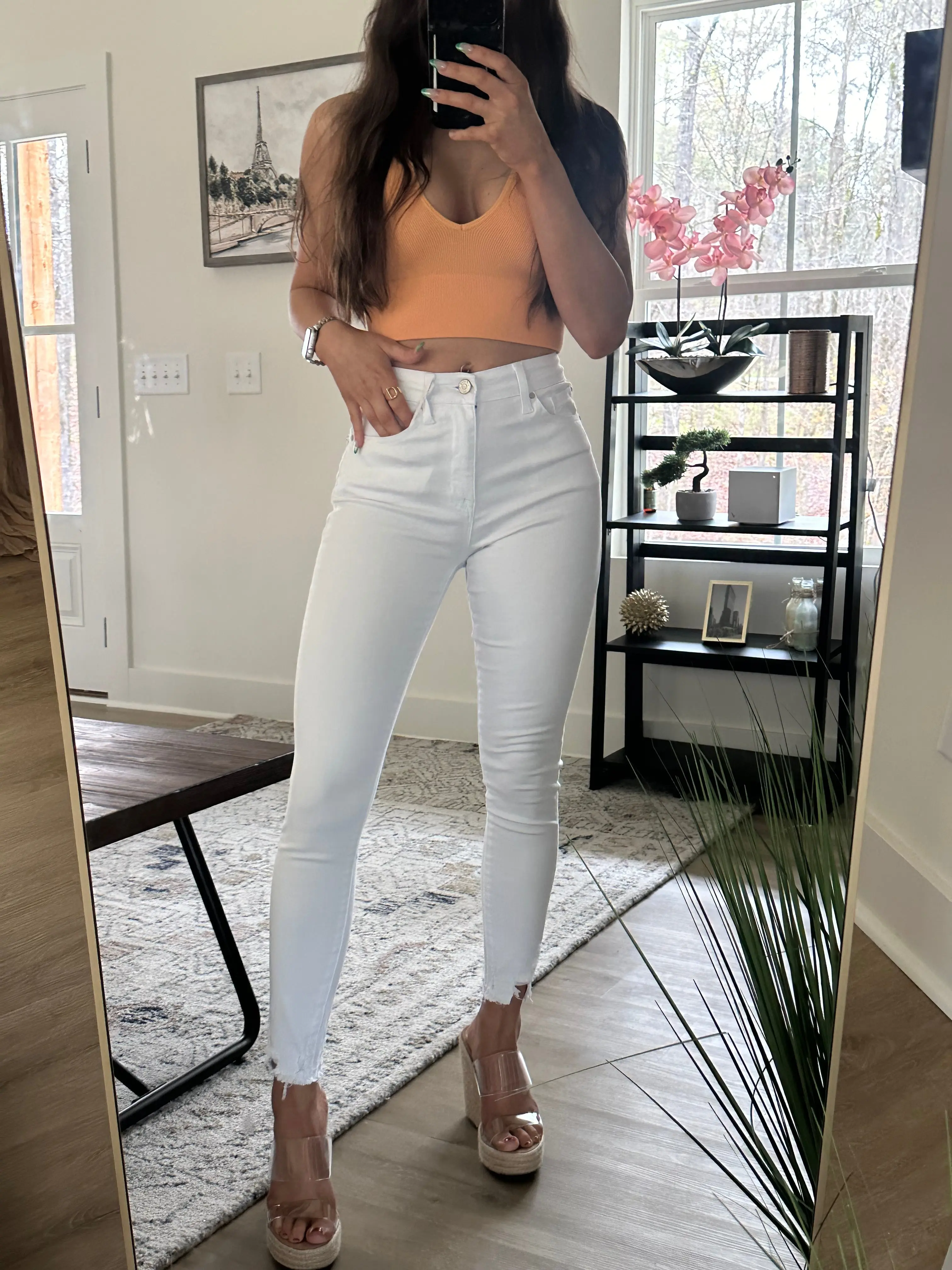 amiri jeans white - TikTok Shop