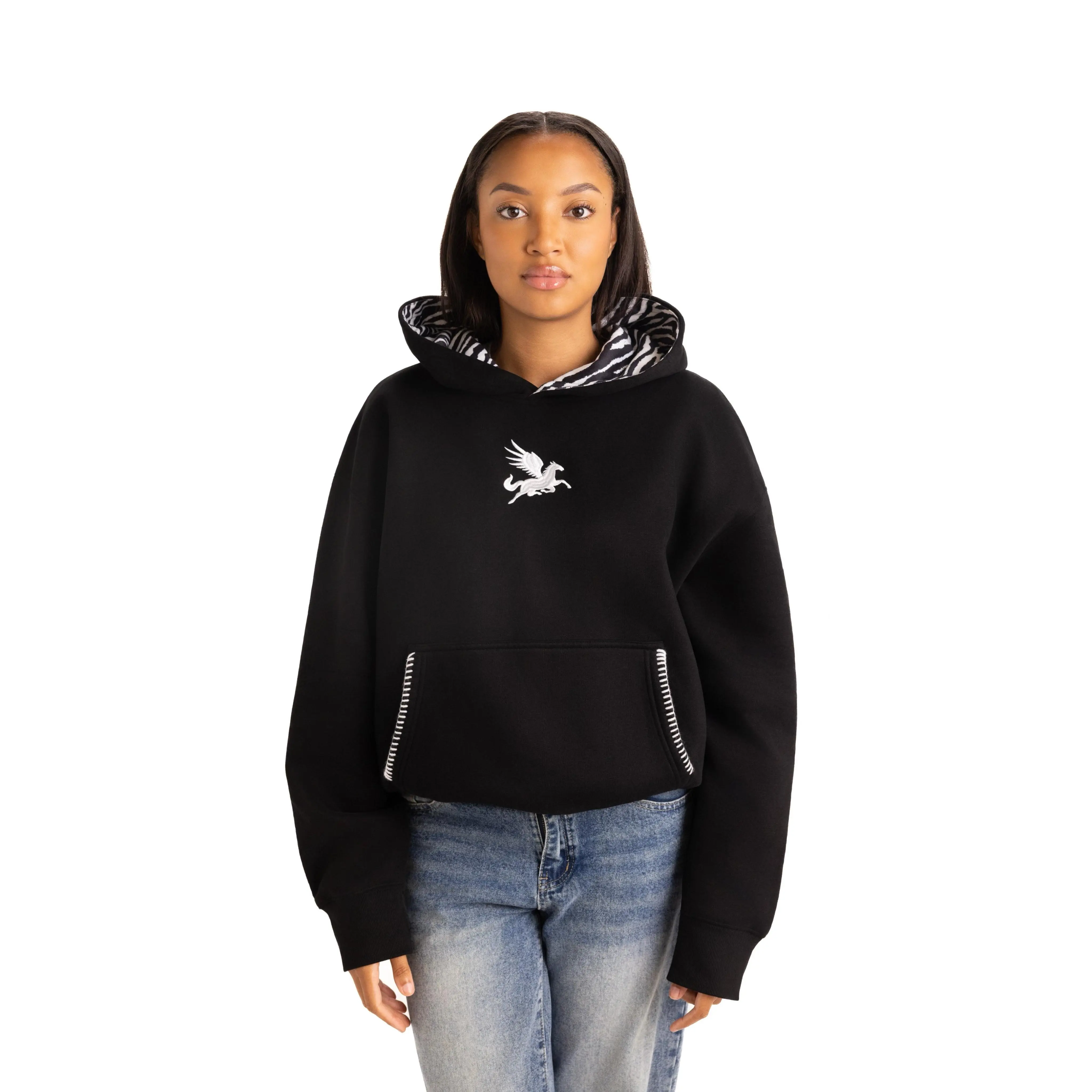 PREIMUM ZEBRA HOODIE