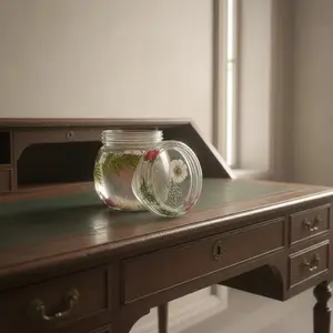 Clear Trinket Jar