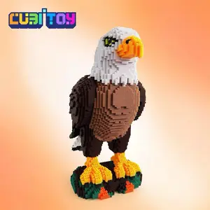 CubiToy Original Series Liberty Eagle (22,026 PCS) 3D Micro Building Block Model Cubibrick