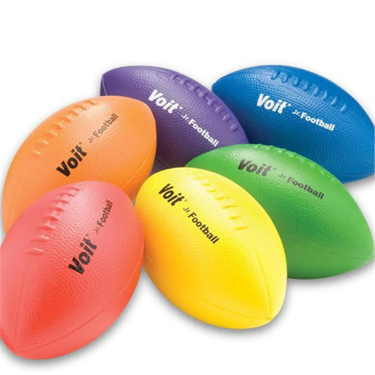 212 MAIN 8.5 in. Tuff Coated Foam Mini Football - Green, Lightweight, Compact Non-Threatening Ball for Beginners (Sports & Fitness Gear)