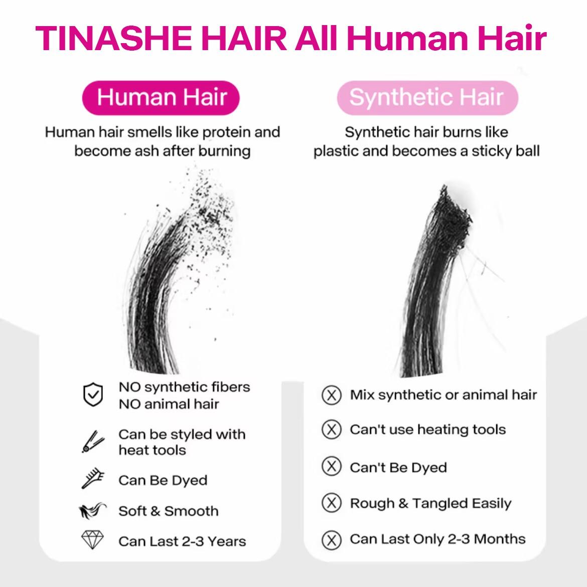 Tinashe Yaki Body Half Wig Invisible Hairline Yaki Straight Kinky Curly Deep Curly Half Wig Human Hair Wigs with Drawstring Cap Design for Easy Wear and Stable Fit