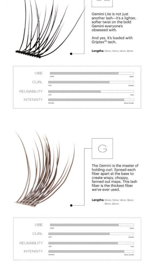 Gemini Gossamer® Lash Gemini Gossamer® Lash