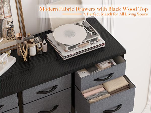 【Clearance】Raybee Furniture Viral Dresser for Bedroom with 12 Storage Drawers, Tall Dressers for Bedroom, Living Room, Apartment with Heavy Duty Wood Top and Metal Frame, Closets Storage Orgainzer, Dresser Tower, Chest of Drawers