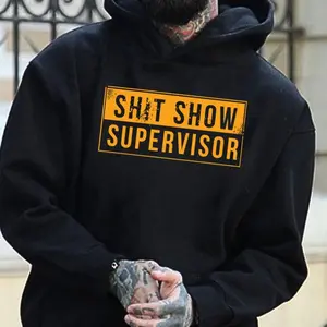 Sh*t Show Supervisor Hoodie - Black