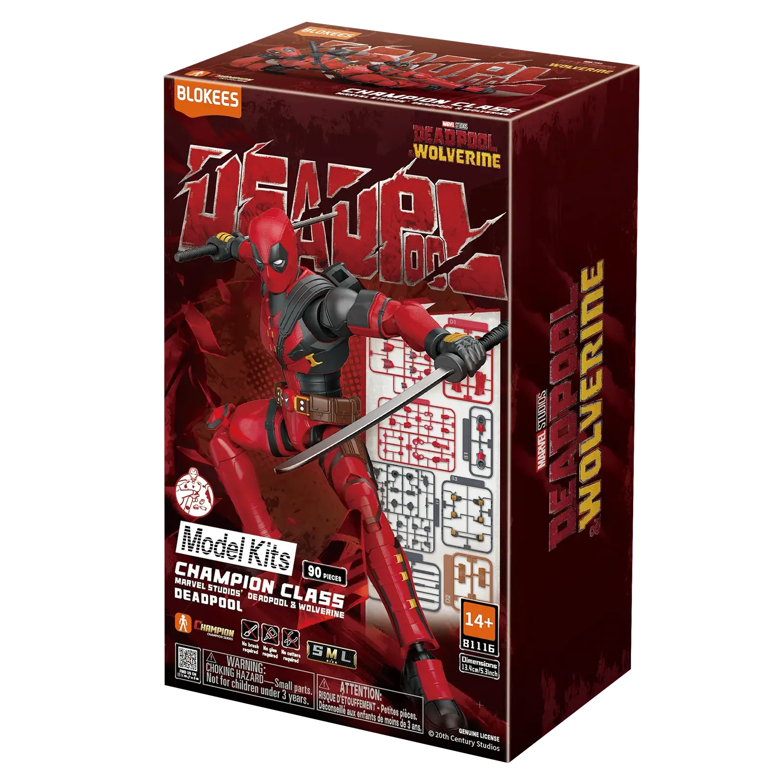 Blokees Marvel Deadpool & Wolverine Champion Class 04 Deadpool