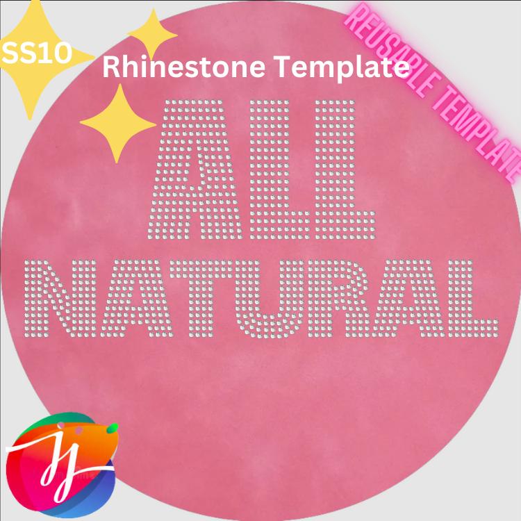 [Just Jessica]+[All Natural] +[Rhinestone Template]+[reusable]+[magic ...