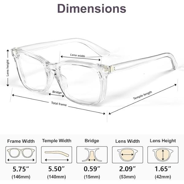 Blue Light Blocking Glasses Square with Anti Computer Glare for Gaming Blue Light Blocker for Men and Women