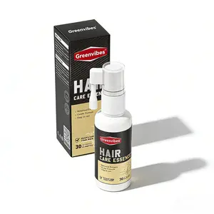 Greenvibes Men's Hair Care Essence - Natural Plant-Infused Formula with Ginseng & Polygonum Multiflorum, Supports Hair Strength, Repair & Vitality, Gentle & Easy to Use, German Male Health Expertise