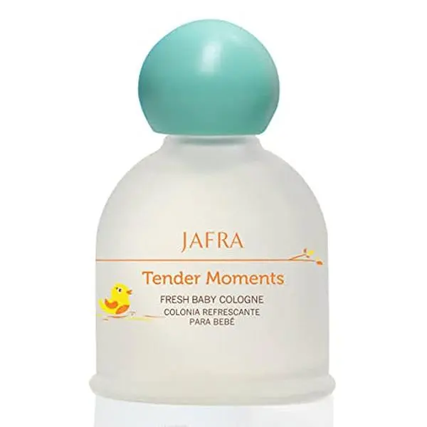 Jafra Tender Moments Fresh Baby Cologne - 3.3 Fl oz, Mild Alcohol-Free Floral Fragrances, Powder-Scented Liquid for Delicate Baby Skin, After Bath Use, Newborn Baby
