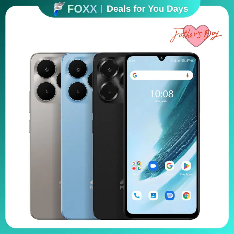 【C69M Pro】MIRO 6.9" Large Screen Android 15 Smartphone – 120Hz Display, 16GB RAM + 256GB Storage, 50MP Camera, 5160mAh Battery, Fast & Smooth Performance for Work, Gaming, Streaming, Travel, Thoughtful Tech Gift for Professionals & Enthusiasts
