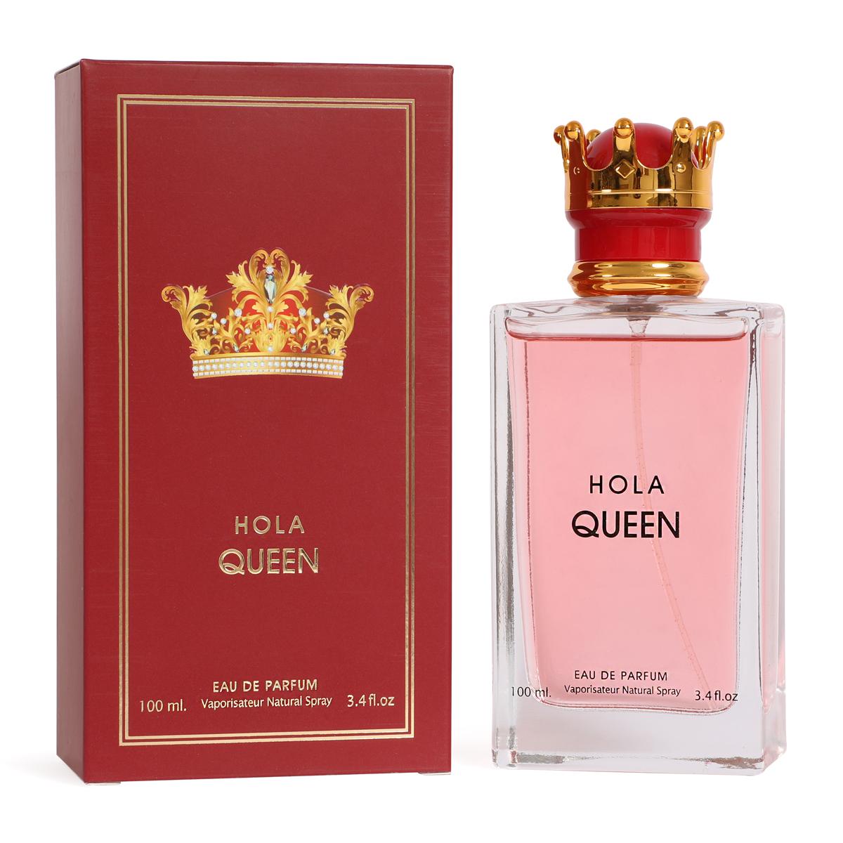 Hola Queen Spray Perfume Eau de Parfum For Women 100ml/3.4fl.oz - Fragrance for Women Hola Queen Spray Perfume Eau de Parfum For Women 100ml/3.4fl.oz - Fragrance for Women
