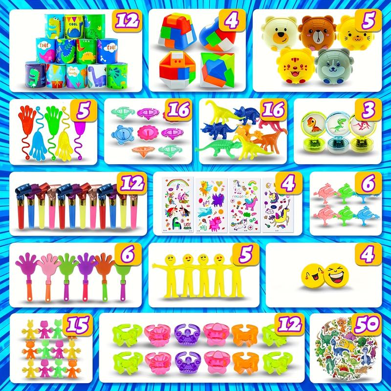 306 PCS Party Favors for Kids, Bulk Fidget Toys,Goodie Bags Stuffers, Treasure Box Toy for Classroom Prizes, Birthday Gifts