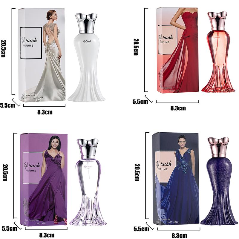 Her Pheromone Perfume, crafted with pheromones that communicate desire on a frequency only he can sense. A long lasting composition of salted caramel, orchid, and suede. This scent is a shared code, Drive him wild for you night after night