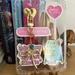 Bows & Cherries E-Reader/Phone Sticky Charm