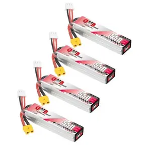 GNB 2S 7.6V 550mAh 100C/200C HV  For Happymodel FPV Racing Cine Whoop BetaFPV RC Drone With XT30U-F Plug