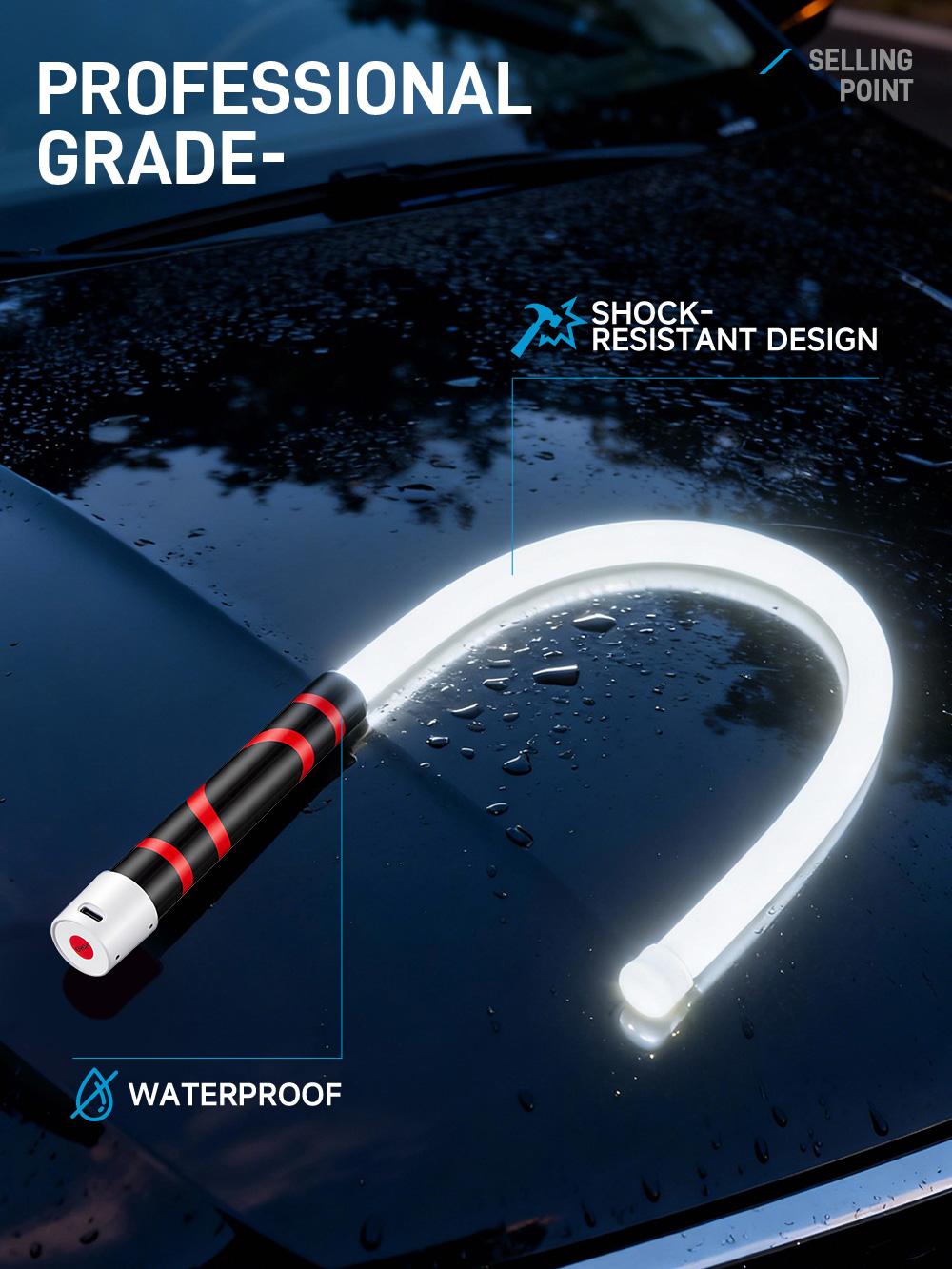 Bendable LED Flashlight Stick - 28" Flexible Design, 7-Hour Long Battery Life, High Lumens for Off-Road, Garage Mechanics, and Hard-to-Reach Areas Like Engine Bays tiktokshopspringglowup Bendable LED Flashlight Stick - 28" Flexible Design, 7-Hour Long Battery Life, High Lumens for Off-Road, Garage Mechanics, and Hard-to-Reach Areas Like Engine Bays tiktokshopspringglowup