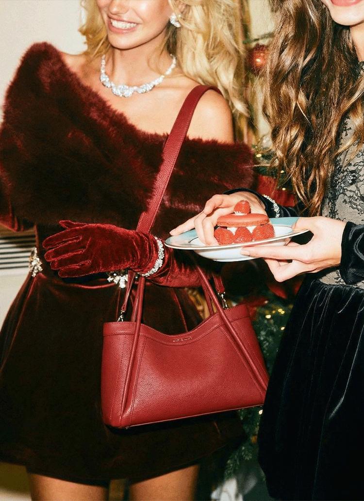 NEWBELLA 2-Piece Bag Set | PU Leather Tote + Crossbody