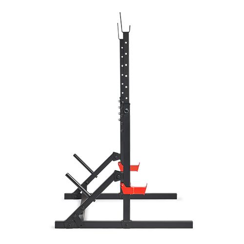 Sunny Health & Fitness Adjustable Height Weight Rack for Barbell Bars, Home Gym Workout Fitness, Heavy-Duty Steel Squat Stand with Spotter Arms & Storage, Stable Durable Design, Bench Press & Squat Support, 600 lbs Capacity, 38.4"–63.9" Sunny Health & Fitness Adjustable Height Weight Rack for Barbell Bars, Home Gym Workout Fitness, Heavy-Duty Steel Squat Stand with Spotter Arms & Storage, Stable Durable Design, Bench Press & Squat Support, 600 lbs Capacity, 38.4"–63.9"