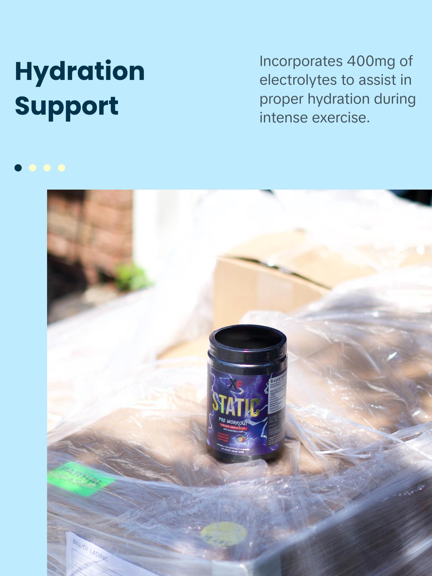 Pump Factor Supplements STATIC pre workout