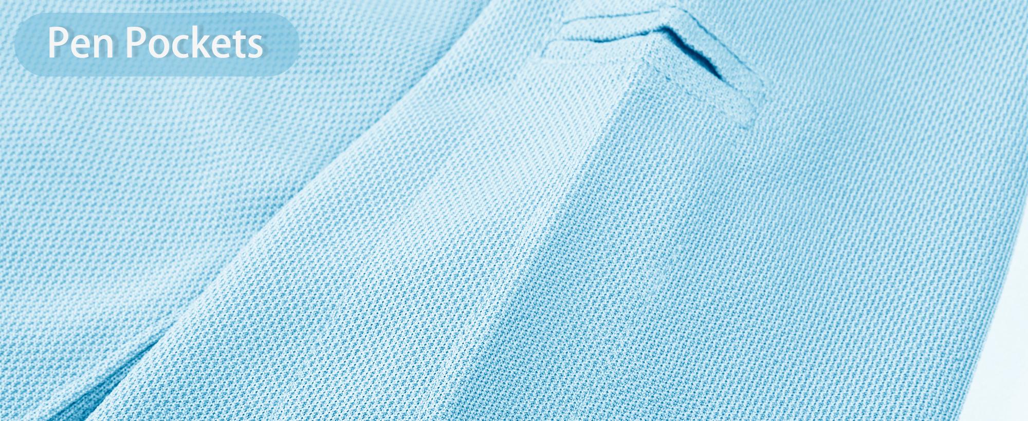 MAGCOMSEN Men's Polo Shirts 3 Button Quick Dry Performance Long Sleeve Tactical Shirts Pique Jersey Golf Shirt Classic Comfy FallFreshness Outdoorfun