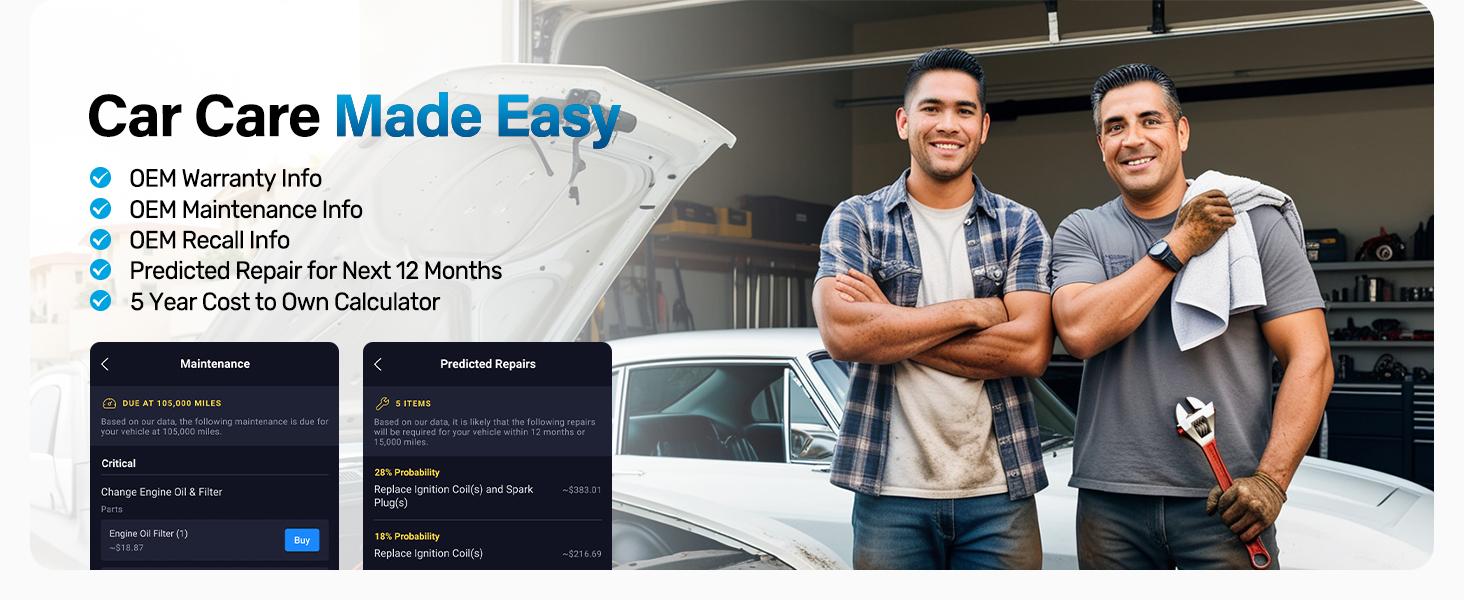 BLCKTEC 460T OBD2 Scanner with 12 Reset Services, scan Engine/ABS/SRS/Transmission, Oil/TPMS/EPB/SAS/DPF Reset, ABS Bleeding, Auto VIN, Free updates