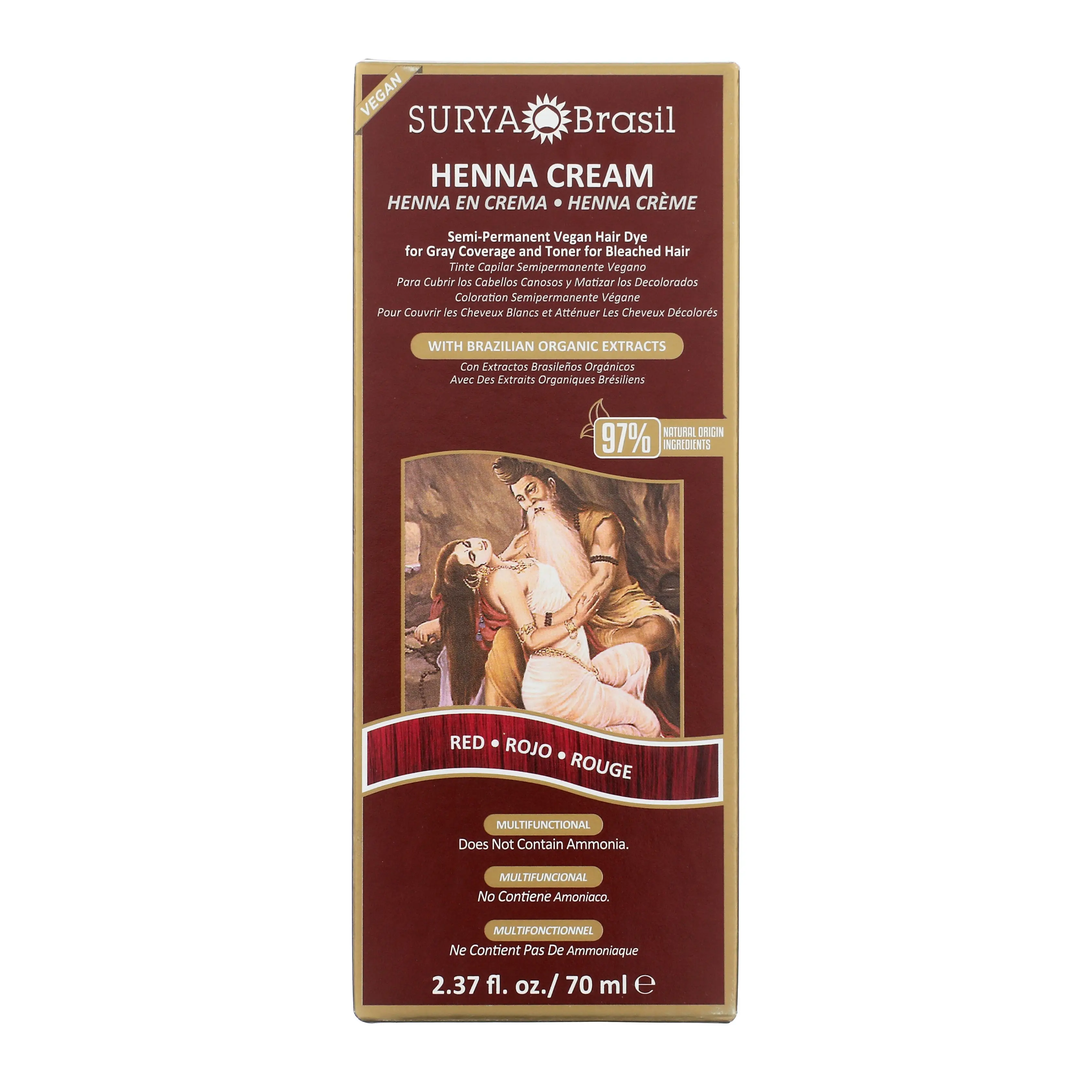 Henna Cream Red