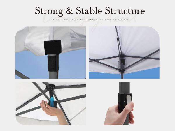 【One-Button Push】Sophia & William 10x10 One-Button Push Pop Up Canopy – One-Person Instant Setup Gazebo with Vented Roof & Side Storage Pocket for Backyard, Beach, Camping & Events 【One-Button Push】Sophia & William 10x10 One-Button Push Pop Up Canopy – One-Person Instant Setup Gazebo with Vented Roof & Side Storage Pocket for Backyard, Beach, Camping & Events