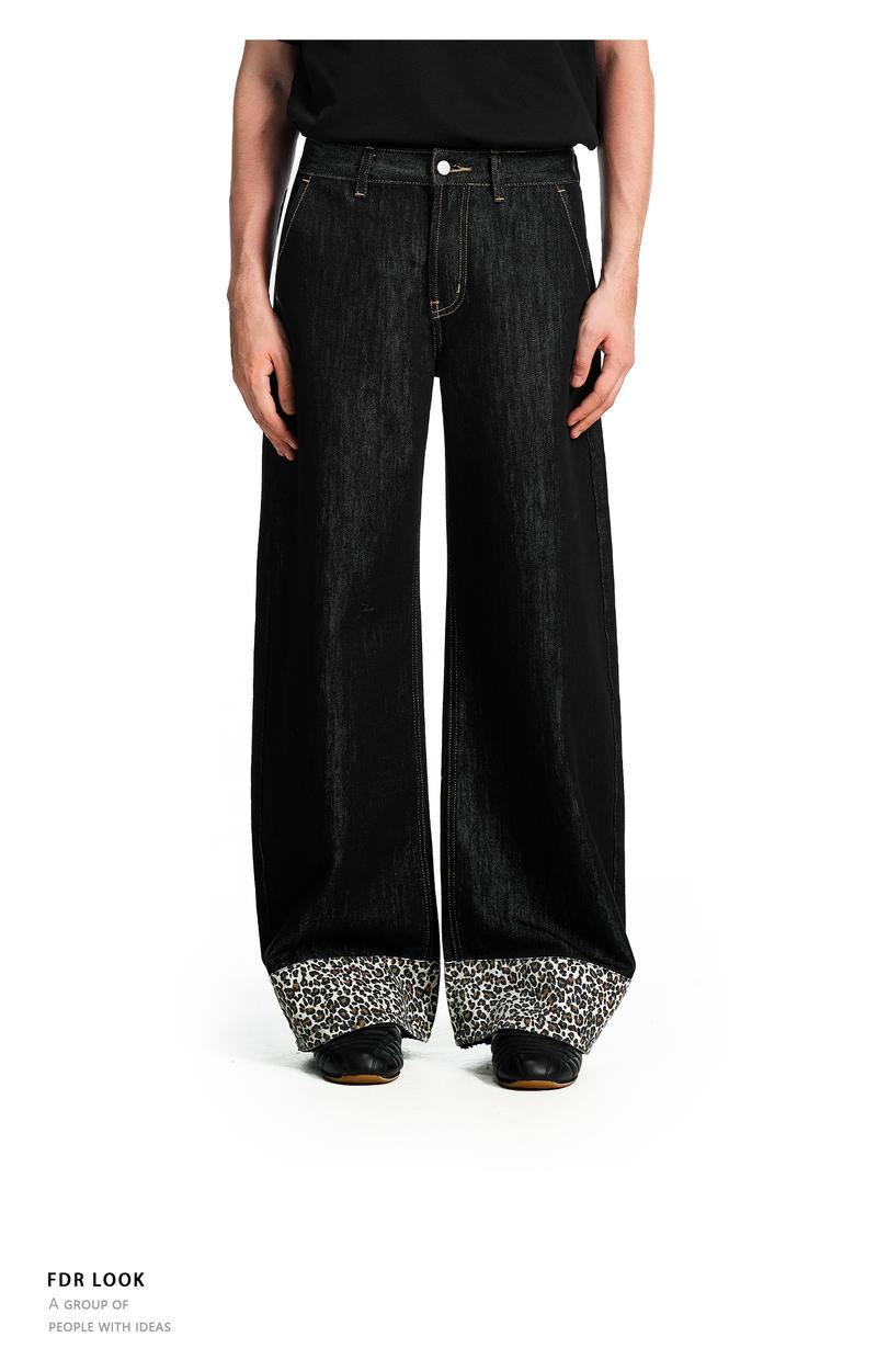 FDR Leopard Lounge Hoodie Crop Sweatsuit Sets Unisex Oversized Sweatshirt Baggy Fall Winter Fashion Sweatpants with Pockets Casual Baggy Jeans Stretchy Wide Leg for Women & Men #valentinesday #tiktokshopjumpstartsale #valentinesdaygift