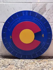 Colorado C Cribbage Board