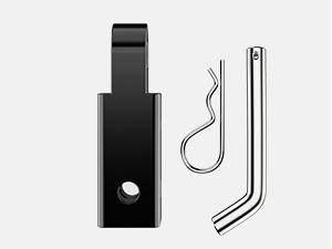 Nilight Shackle Hitch Receiver 2Inch 45000 LBs Breaking Strength 3/4" D Ring Shackle w/Trailer Hitch Pin Heavy Duty Solid Recovery Towing Kit for Trucks Jeeps Off-Road