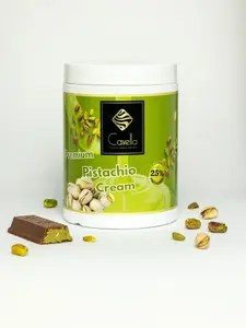 Premium Pistachio Cream Spread  Real Pistachios – Dessert Filling for Croissants, Cakes & Waffles | Dubai Chocolate (2lb/1kg))