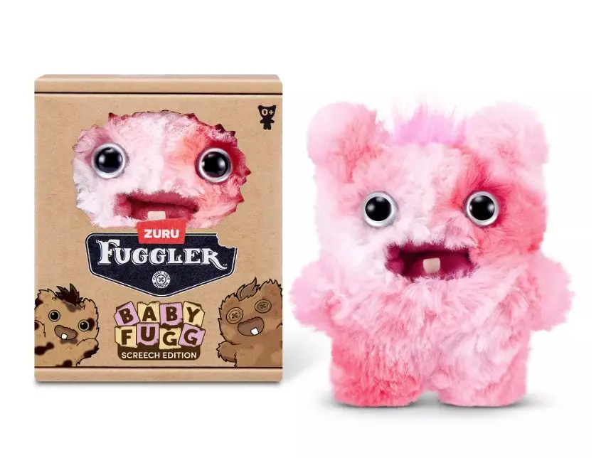 Fuggler Baby Fugg Screech Edition 3.5"-Screech (Pink) Stuffed Animal Gifts Stuffed Animal Collectibles