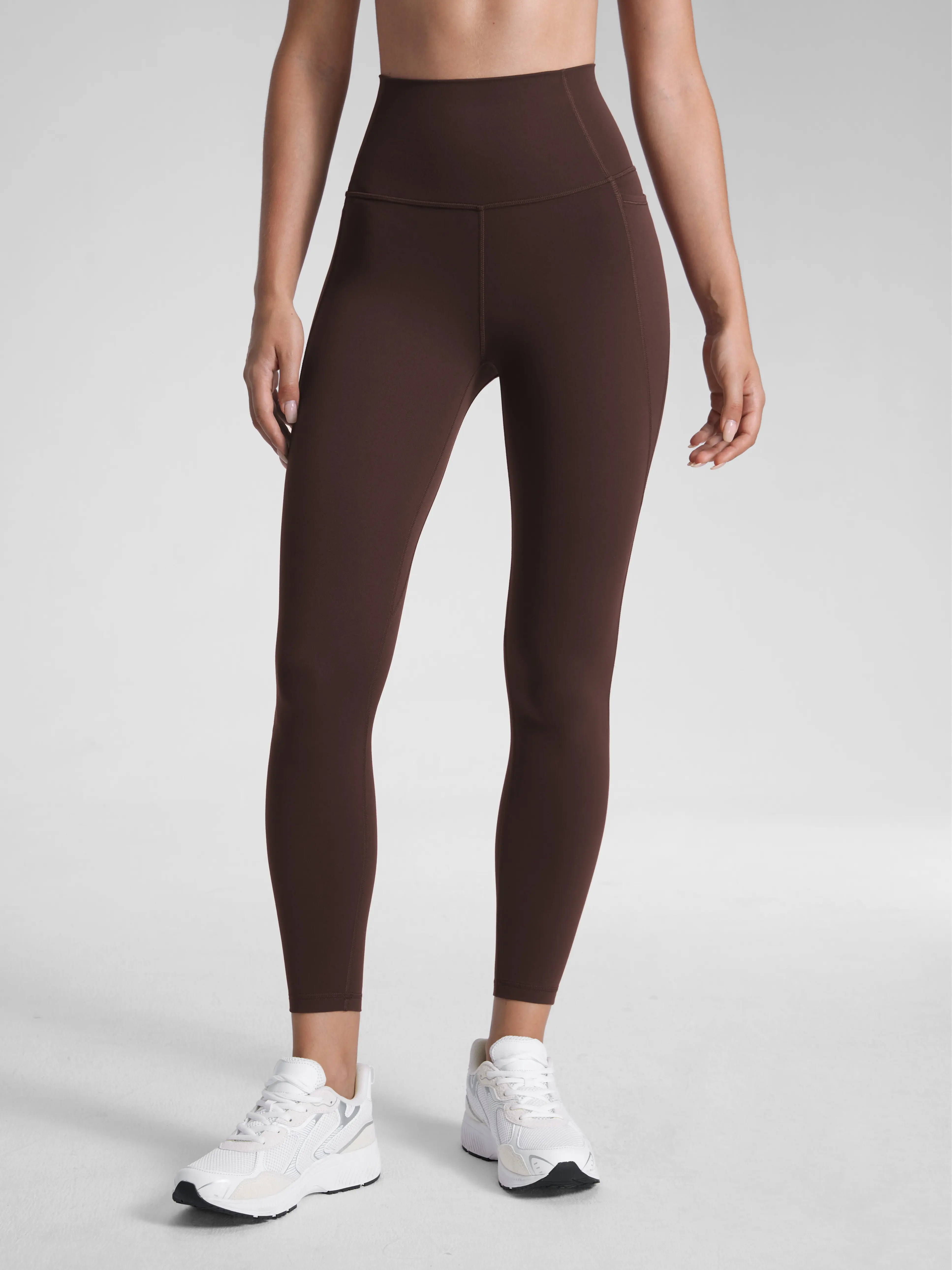 CRZ YOGA Womens Butterluxe Workout Leggings with Pockets 25”/28” - High Waisted Gym Yoga Pants  Running Buttery Soft