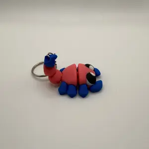 Articulated Scorpion Keychain