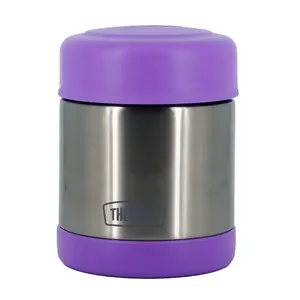Thermos 10 oz. Vacuum Insulated Stainless Steel Food Jar- Purple/Stainless Steel