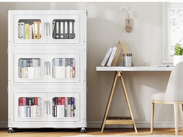 Broview V80 150Qt/200Qt/250Qt/360Qt/480Qt Stackable Storage Bins with Lids, Each 120Qt Stackable Bins with 1 Lid, High Quality Large Plastic Containers Collapsible Closet Organizers for Home Bedroom Craft Blanket Clothing Organization