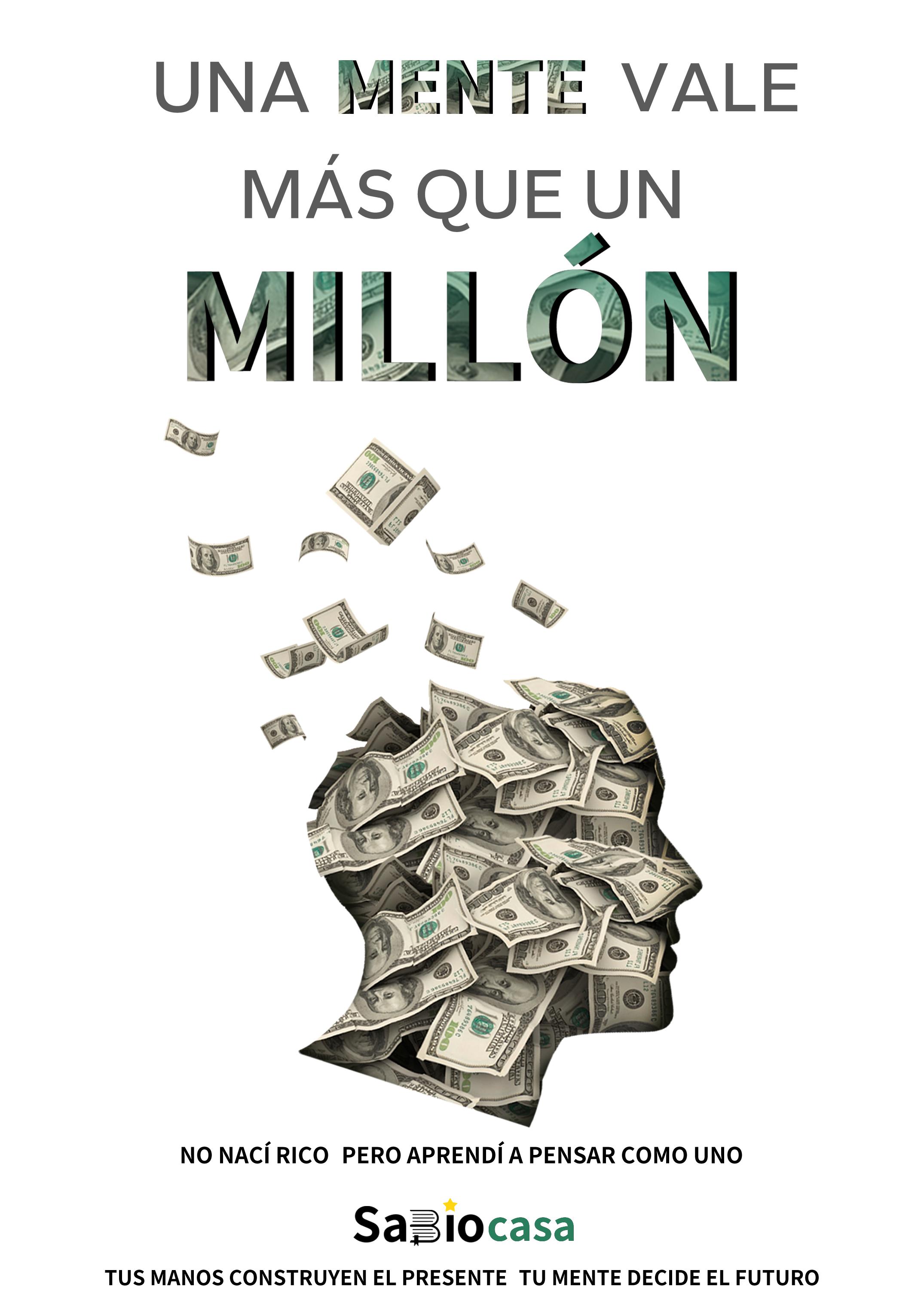 2026 Edition Professional,SabioCasa Una Mente Vale Más Que Un Millón ,Encourages Learning ,Language Enthusiast,Textbook Language,Spanish Speaker, Friendship Gift,Suitable for gifting