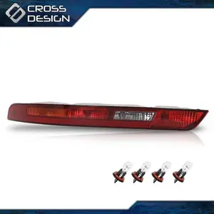 CROSSDESIGN Rear Left Rear Bumper Tail Light Shell Fit For Audi Q3 2016-2018 8U0945095B