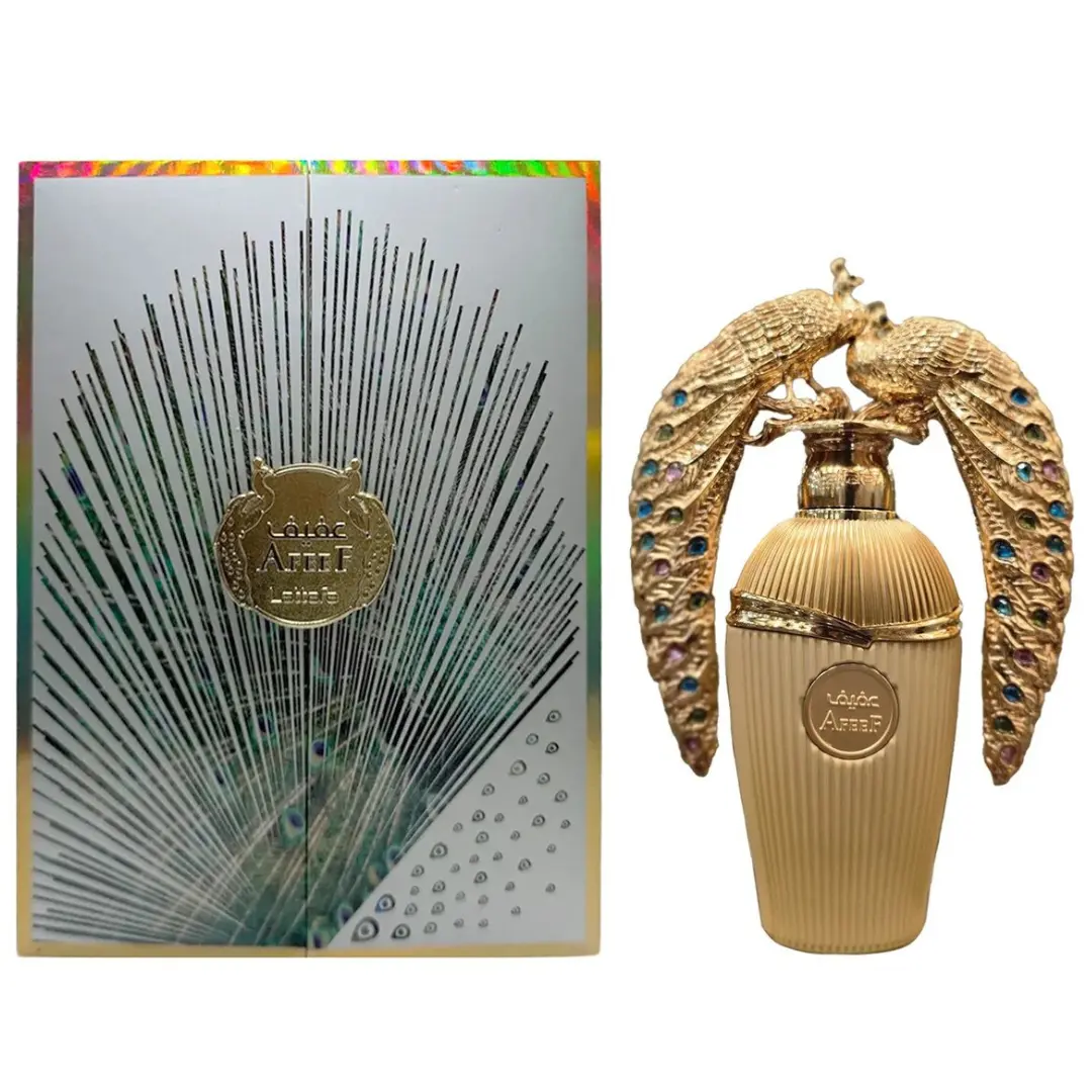 Lattafa AFEEF Unisex EDP Spray - 3.4oz(100ml) Soft Elegant Edp Scents with Floral Citrus, Sweet Fresh Fruity Notes, Refined Scents, Refreshing Citrus Option, Ideal Adult Gifts