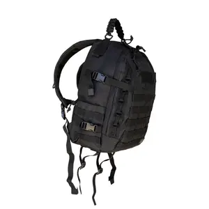 Tactical Backpack 50L Black MOLLE Military Field Pack Hiking Hunting Camping Army EDC