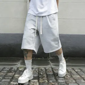 2Pack  Men’s summer drop-crotch straight-leg 3/4 sweatpants, solid color trendy versatile 3/4 joggers, basketball athletic shorts (available in 2-pack and 1-pack options).