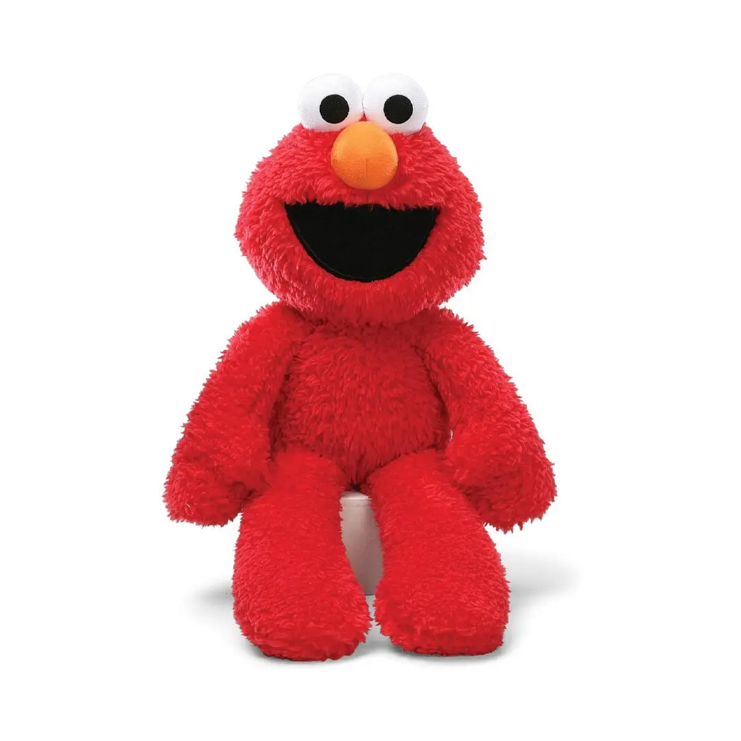 GUND Sesame Street Elmo Soft Adorable Stuffed Take-Along Buddy, 13-in Stuffed Animal Plush Toy, Stuffed Animals